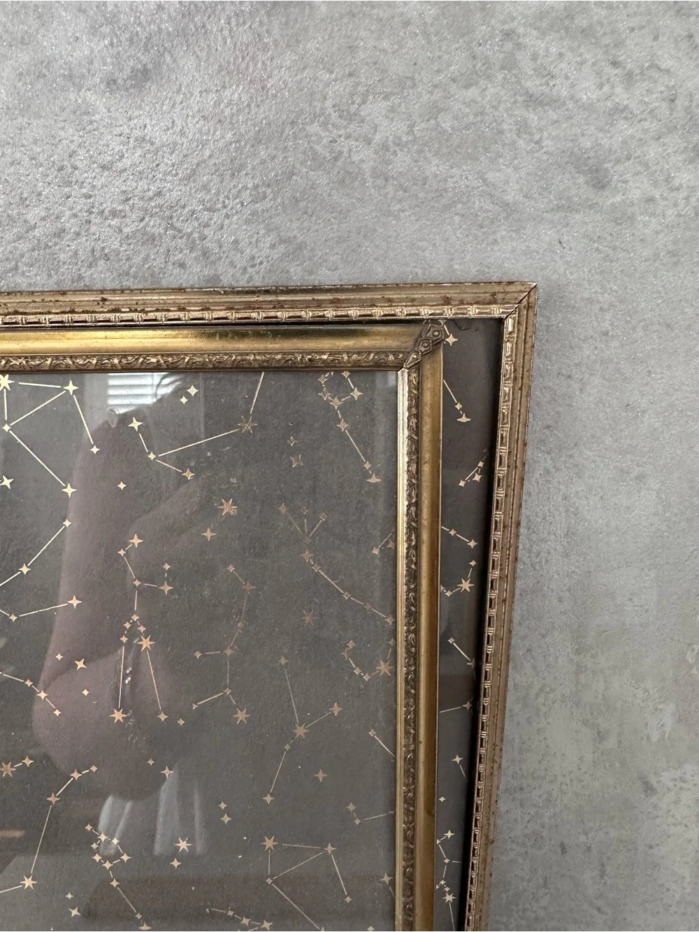 2 Vintage ORNATE MCM Gold Metal 8x10 Photo Picture Frame's